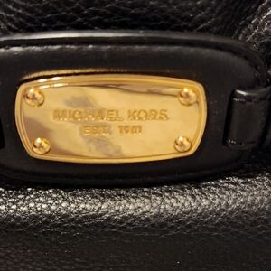 Michael Kors Black Leather Handbag